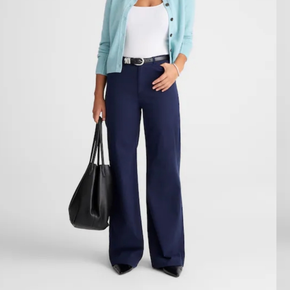 NWT Madewell Tall Wide Leg Pant in Garment Dyed Twil T28